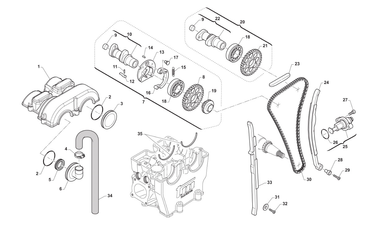 4T 450 FI MX DE 2011 A 2021 - MOTOR - DISTRIBUIDOR