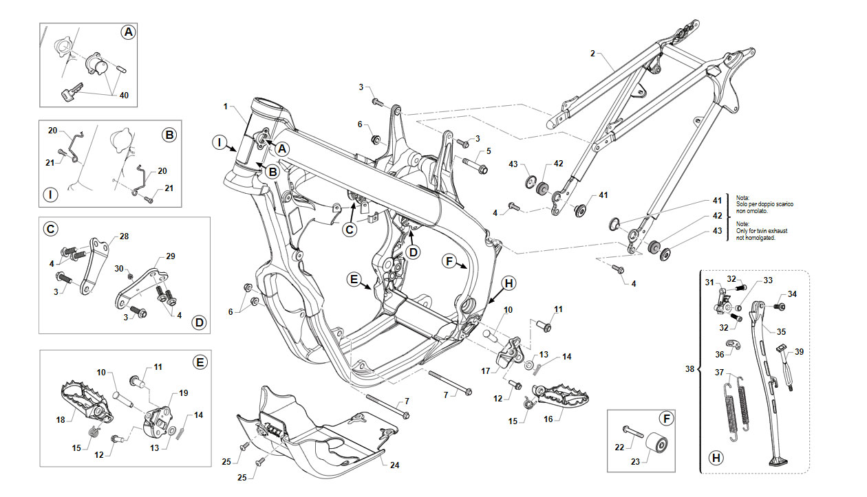 4T 450 FI SMR 2024 - BASTIDOR