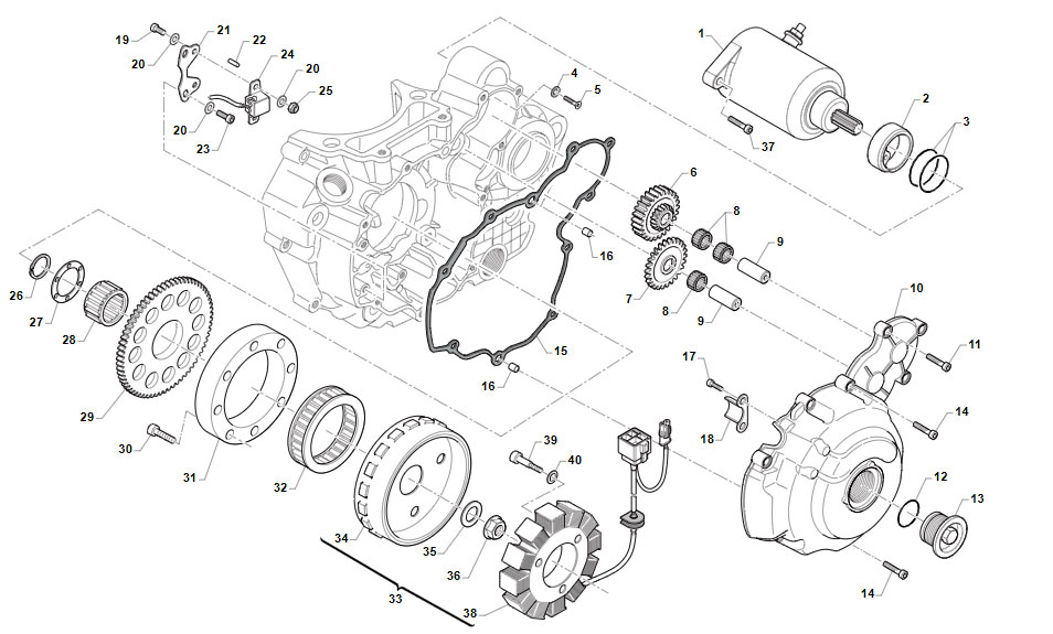 4T 530 Fi EN/SMR FROM 2015 TO 2023 - ENGINE - IGNITION