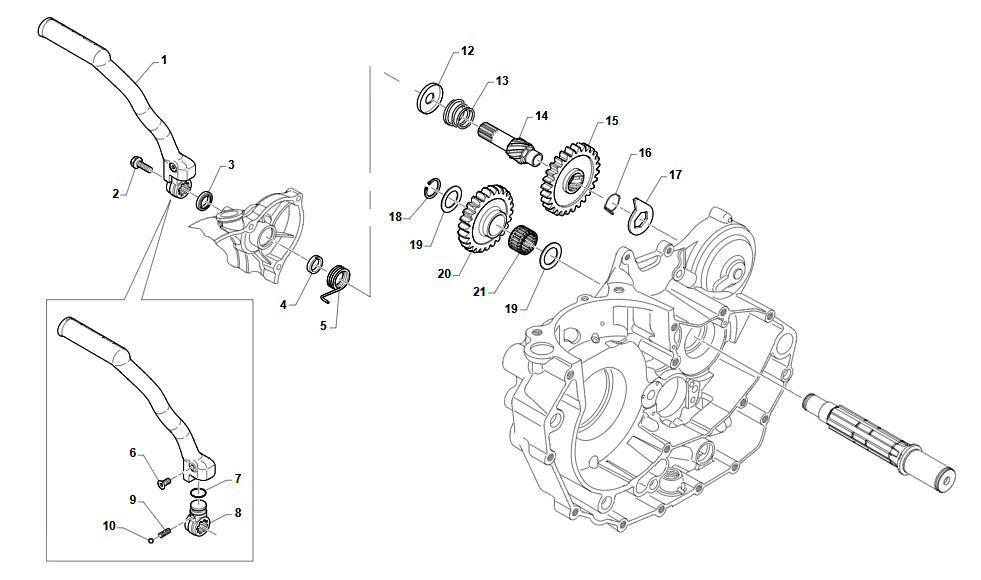 4T 530 Fi EN/MX/SMR 2021 - MOTORE - MESSA IN MOTO