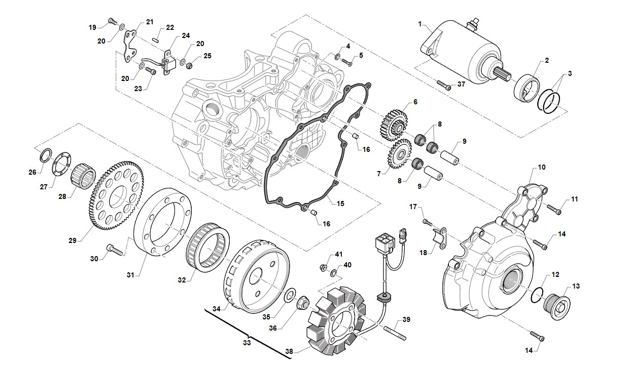 4T 530 FI MX 2021 - MOTOR - ENCENDIDO ES