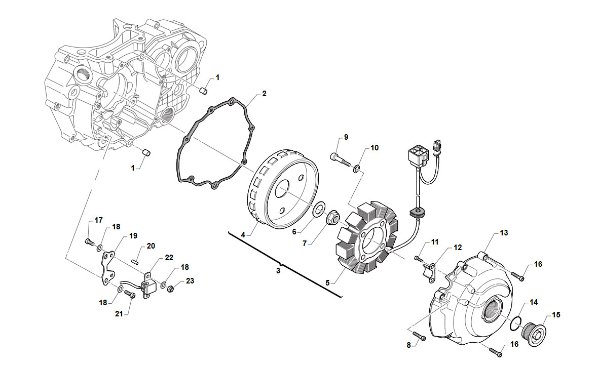 4T 530 FI MX 2021 - MOTOR - ENCENDIDO KS